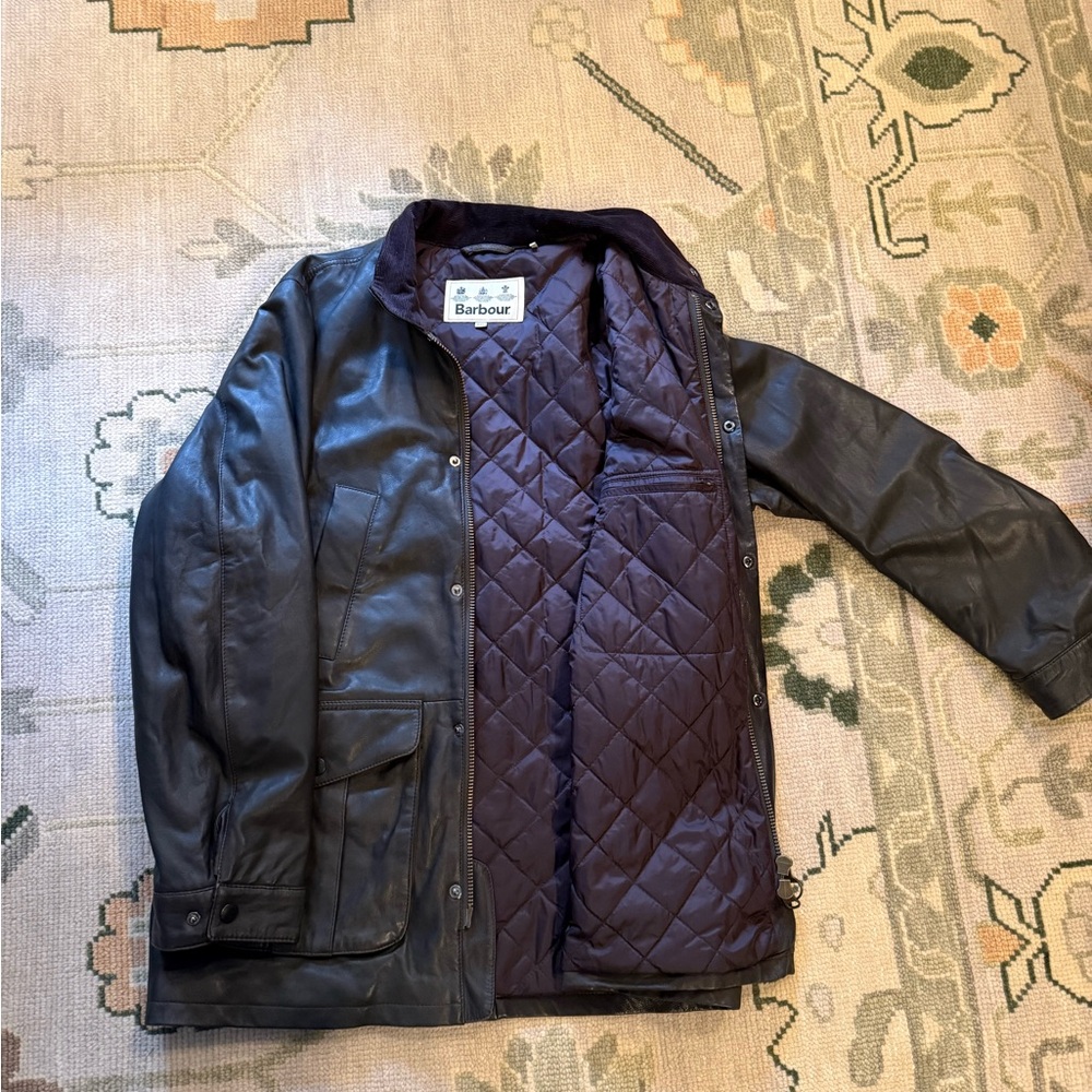 Barbour Men's Dark Brown Field Jacket